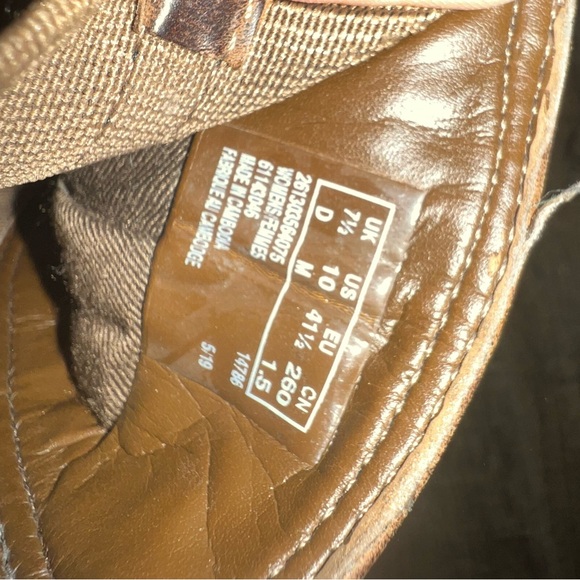 Clark’s genuine Brown Leather Chelsea Ankle Boots size 10 (fits size 9) - Picture 6 of 6